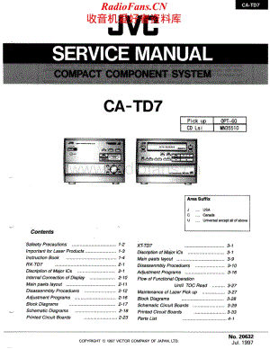 JVC-CATD7-cs-sm维修电路原理图.pdf