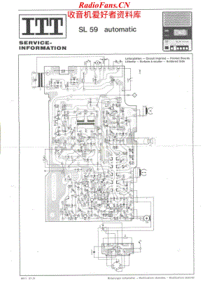 ITT-SL59-tape-sch维修电路原理图.pdf