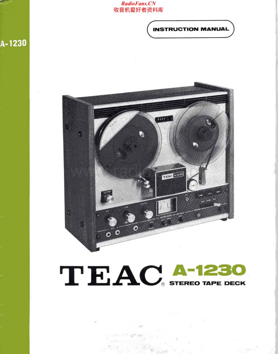 Teac-A1230-tape-sch维修电路原理图.pdf_第1页