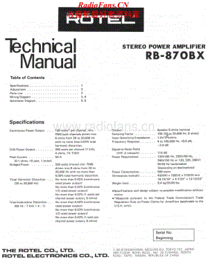 Rotel-RB870BX-pwr-sm维修电路原理图.pdf