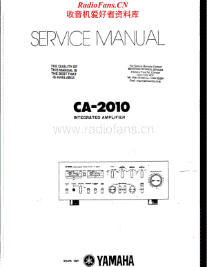 Yamaha-CA2010-int-sm维修电路原理图.pdf