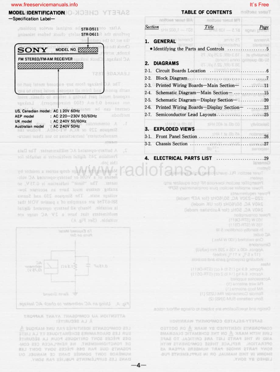 Sony-STRD611-rec-sm维修电路原理图.pdf_第3页