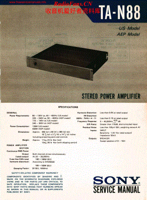 Sony-TAN88-pwr-sm维修电路原理图.pdf