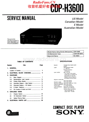 Sony-CDPH3600-cd-sm维修电路原理图.pdf