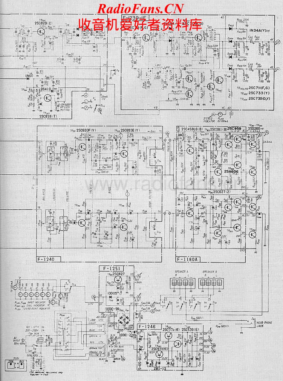 Sansui-1000X-rec-sch维修电路原理图.pdf_第2页