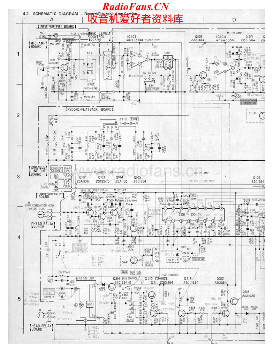 Sony-TCK77-tape-sch维修电路原理图.pdf_第1页