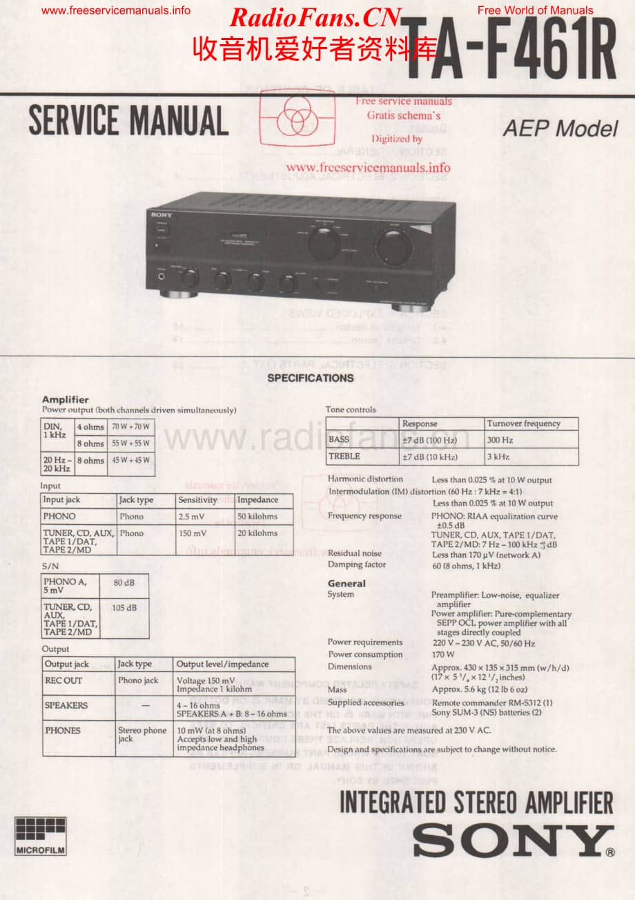 Sony-TAF461R-int-sm维修电路原理图.pdf_第1页