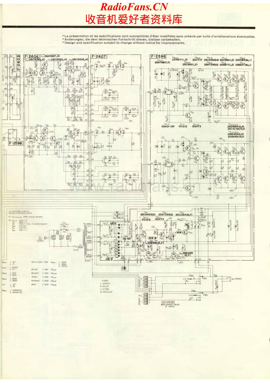 Sansui-AU7900-int-sch2维修电路原理图.pdf_第2页