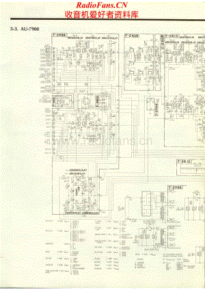 Sansui-AU7900-int-sch2维修电路原理图.pdf