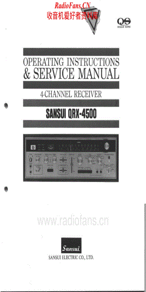 Sansui-QRX4500-rec-sm维修电路原理图.pdf