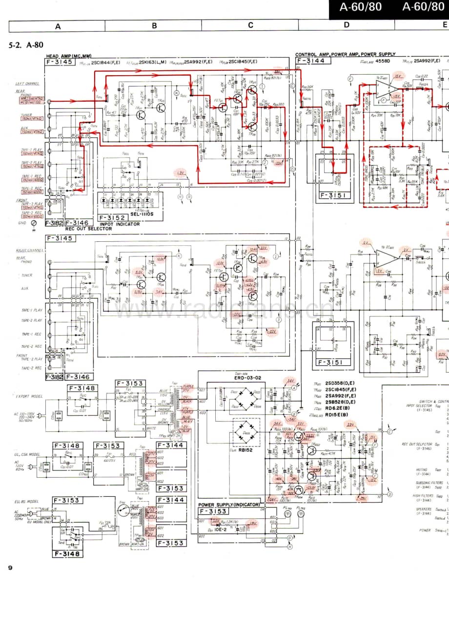 Sansui-A60-int-sm维修电路原理图.pdf_第3页