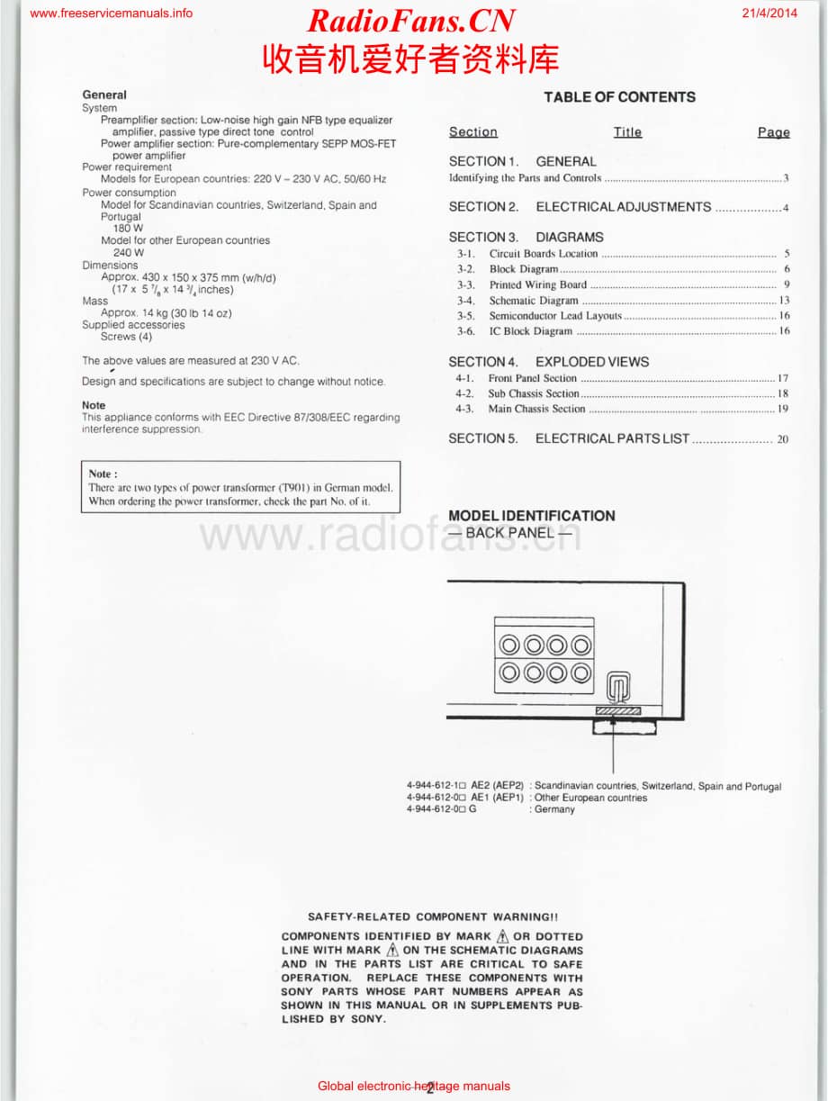 Sony-TAF505ES-int-sm维修电路原理图.pdf_第2页