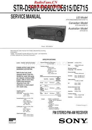 Sony-STRD660Z-rec-sm维修电路原理图.pdf