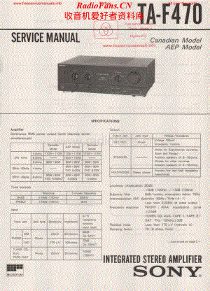 Sony-TAF470-int-sm维修电路原理图.pdf