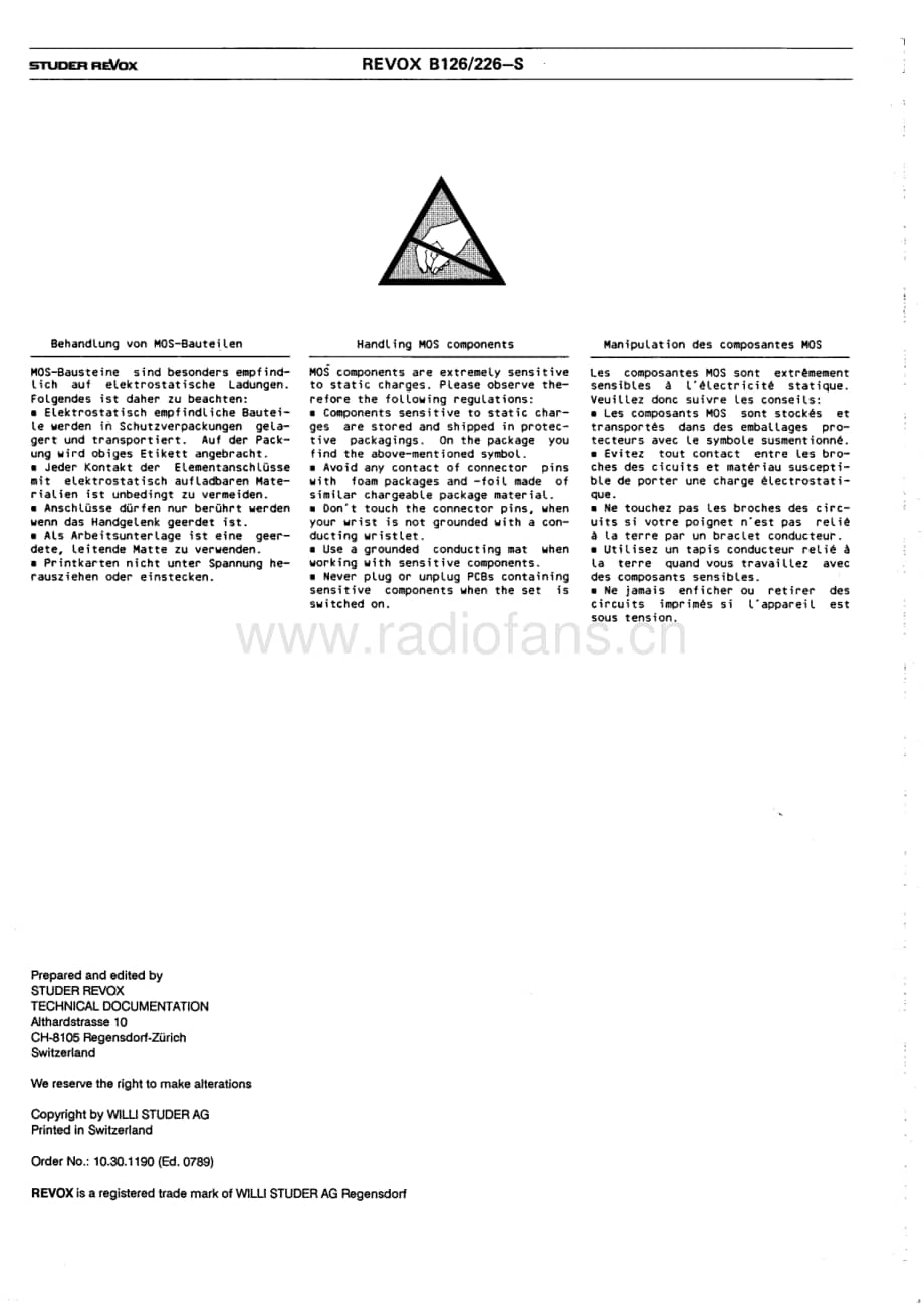 Revox-B126-cd-sm维修电路原理图.pdf_第3页