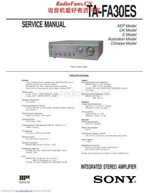 Sony-TAFA30ES-int-sm维修电路原理图.pdf