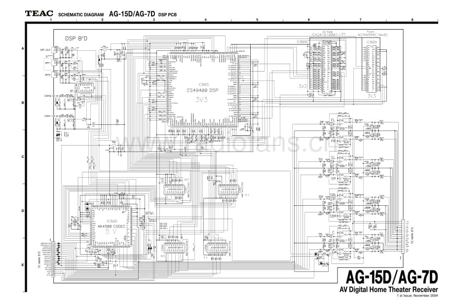 Teac-AG7D-rec-sch维修电路原理图.pdf_第3页