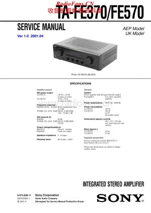 Sony-TAFE570-int-sm维修电路原理图.pdf