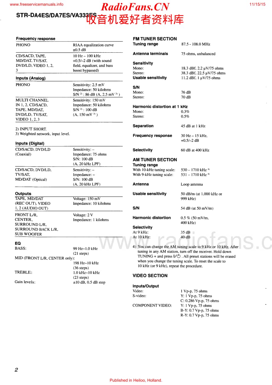 Sony-STRDA4ES-rec-sm维修电路原理图.pdf_第2页