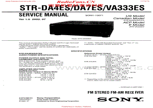 Sony-STRDA4ES-rec-sm维修电路原理图.pdf