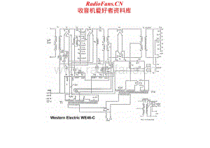 WesternElectric-WE46C-amp-sch维修电路原理图.pdf