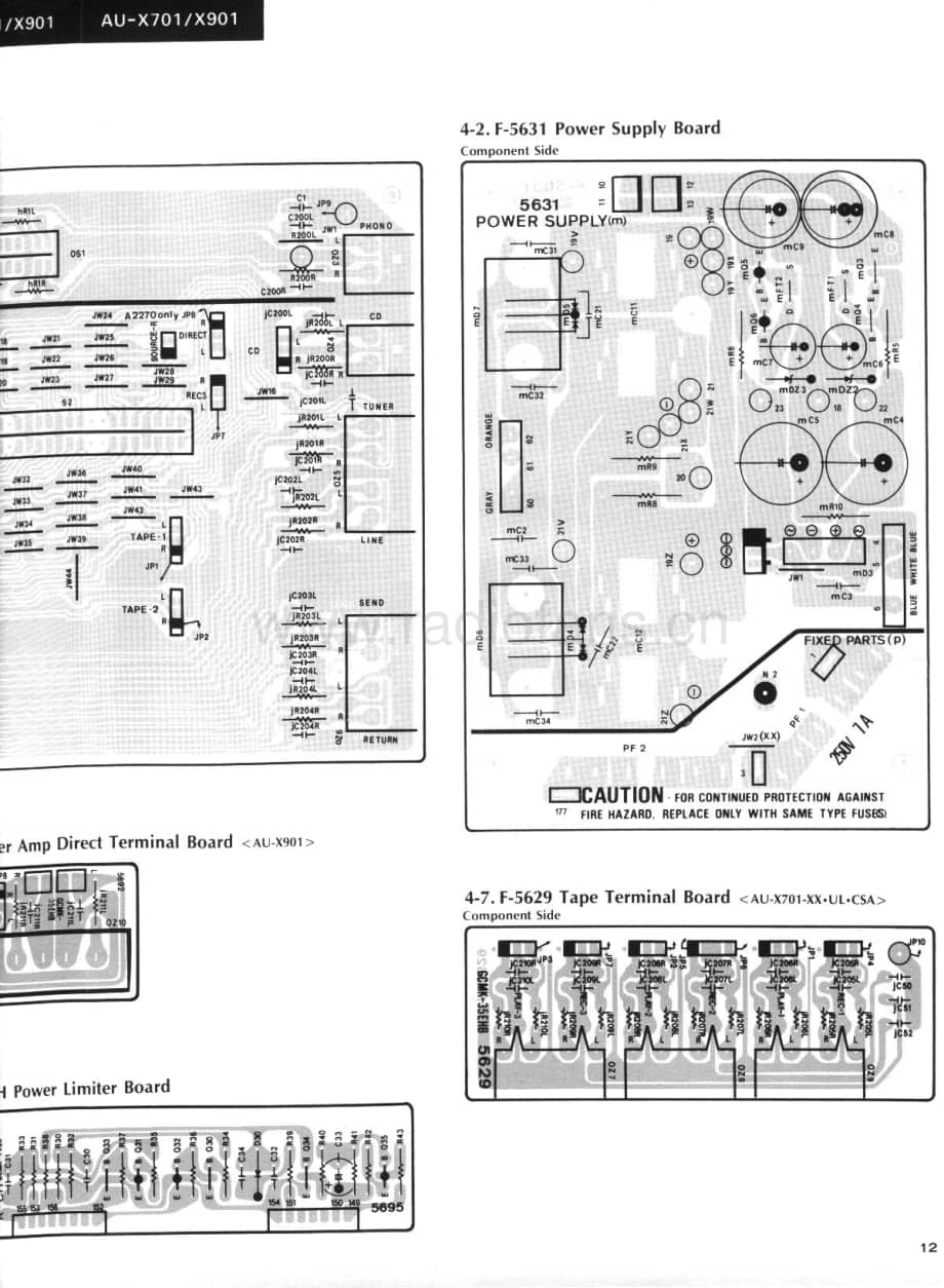 Sansui-AUX901-int-sch维修电路原理图.pdf_第3页