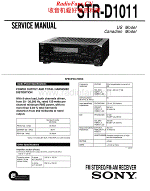 Sony-STRD1011-rec-sm维修电路原理图.pdf