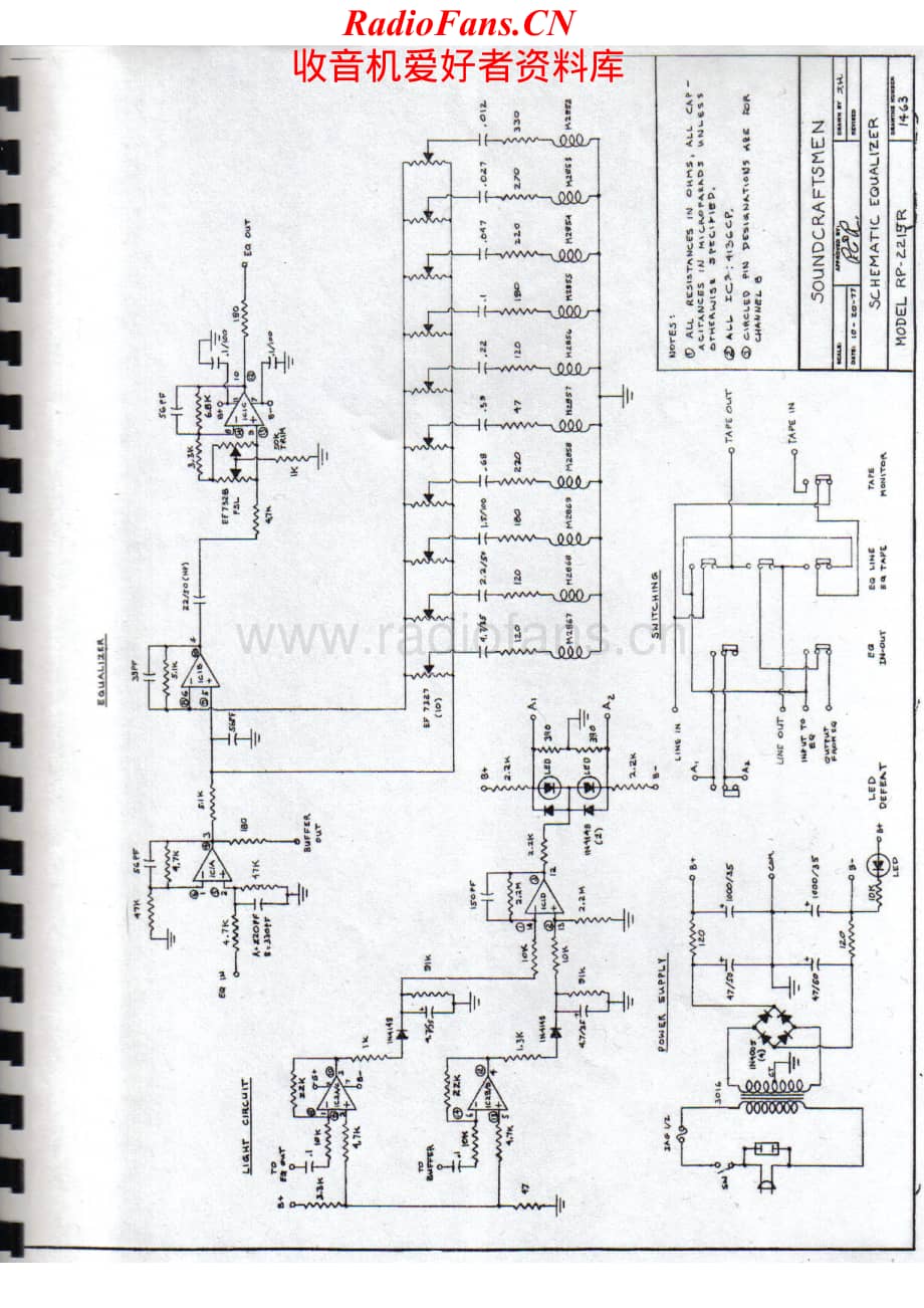 SoundCraftsmen-RP2215-eq-sch维修电路原理图.pdf_第1页