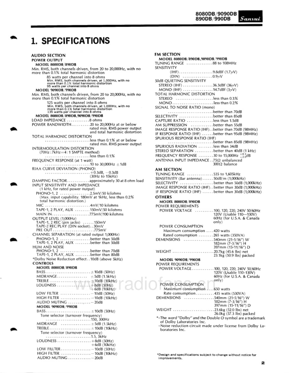 Sansui-9090DB-rec-sm维修电路原理图.pdf_第3页