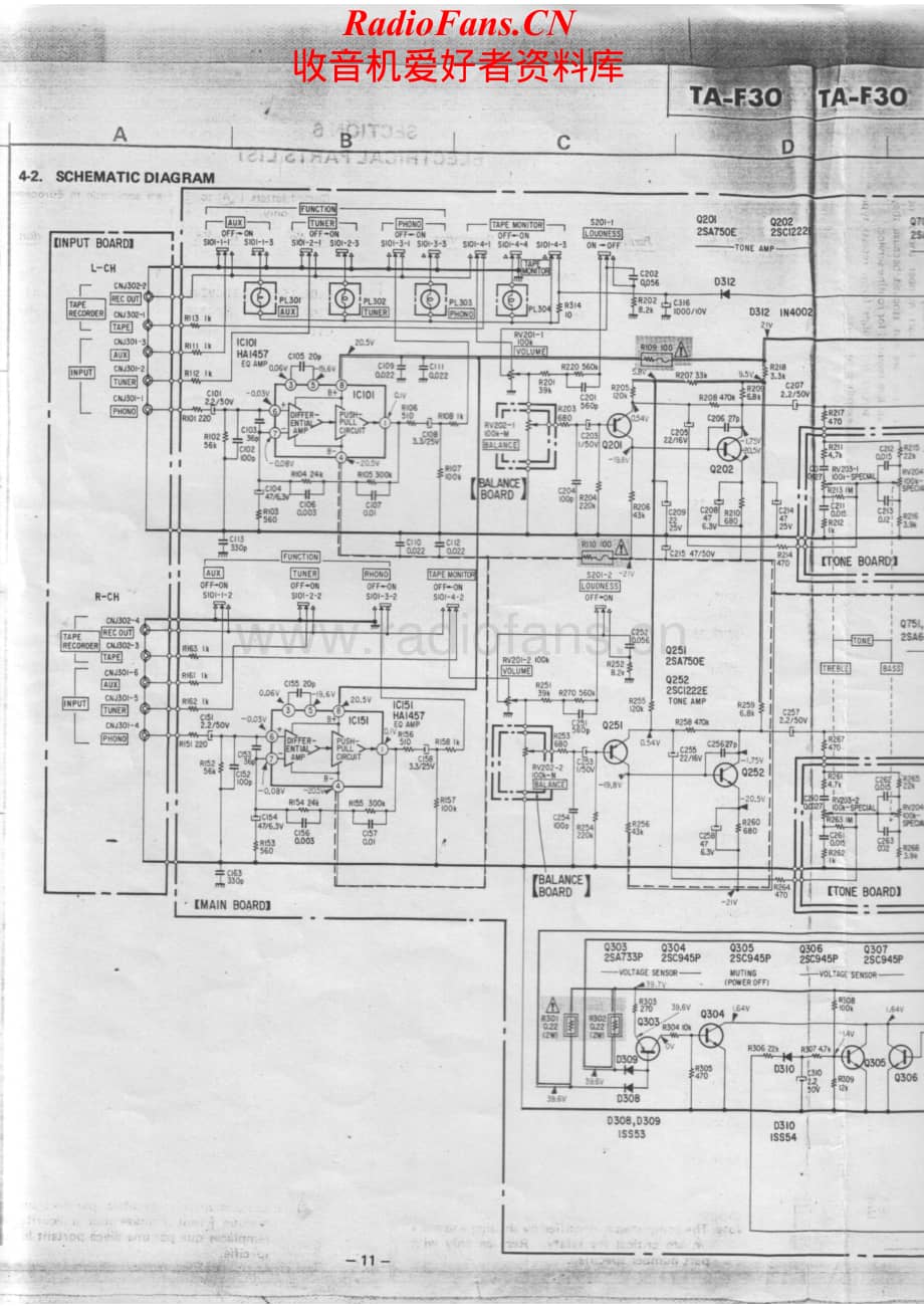 Sony-TAF30-int-sch维修电路原理图.pdf_第1页