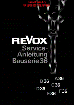 Revox-C36-tape-sm维修电路原理图.pdf
