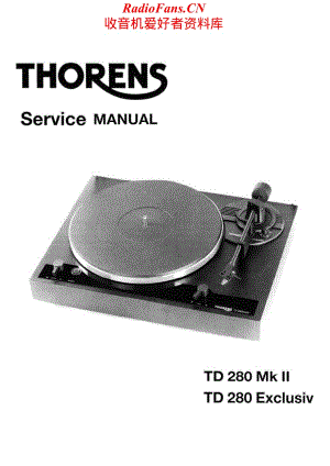 Thorens-TD280MKII-tt-sm维修电路原理图.pdf