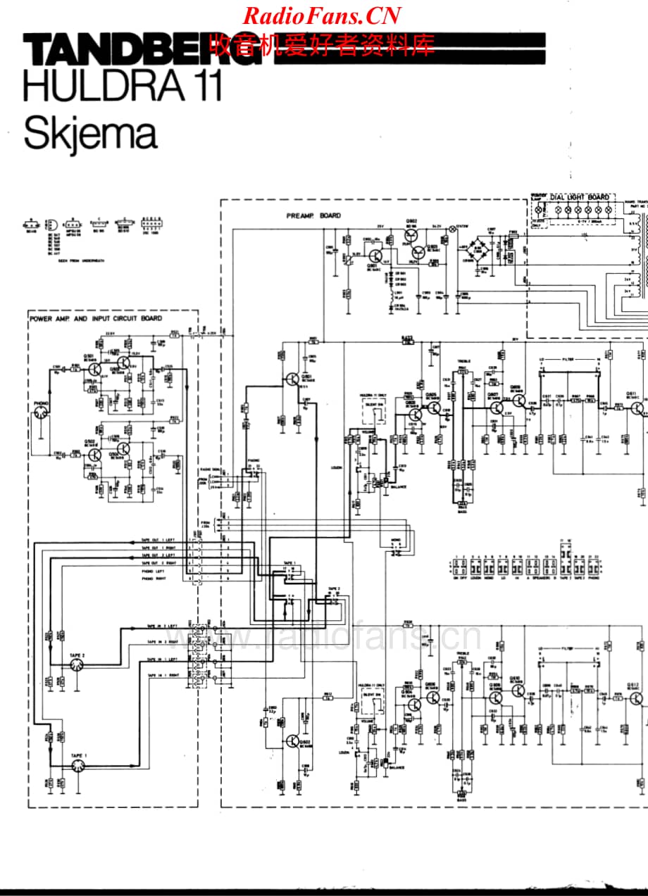 Tandberg-Huldra11-rec-sch维修电路原理图.pdf_第1页