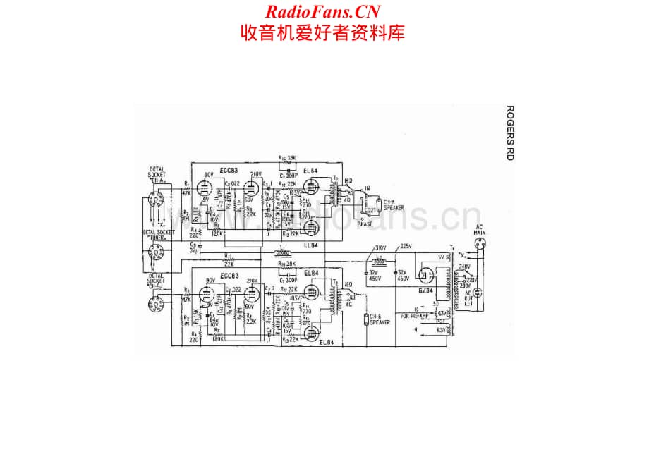 Roger-RD-rec-sch维修电路原理图.pdf_第1页