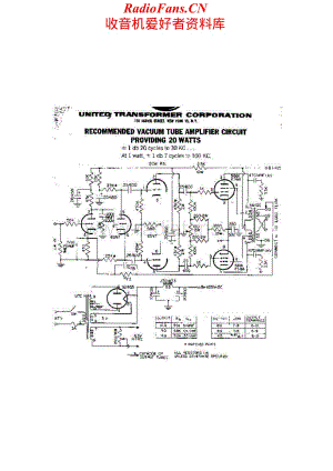 UTC-20W-pwr-sch维修电路原理图.pdf