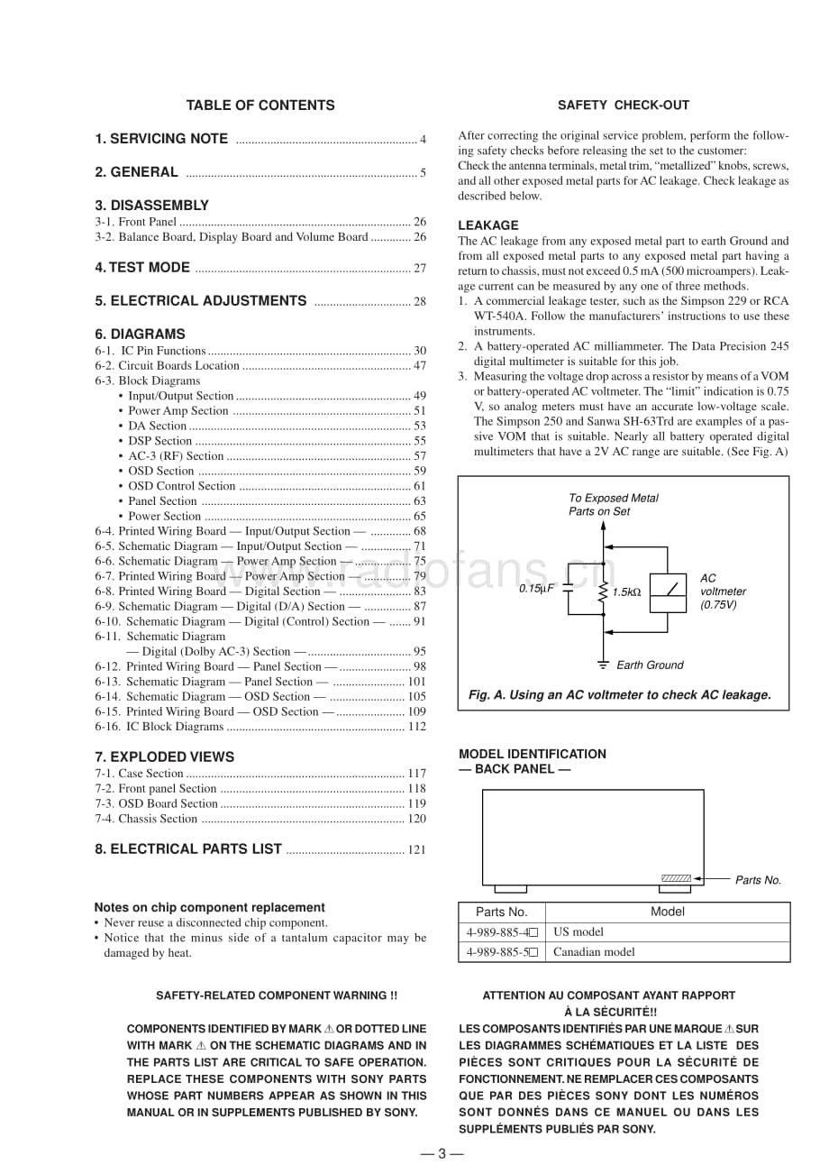Sony-STRDE1015G-rec-sm维修电路原理图.pdf_第3页