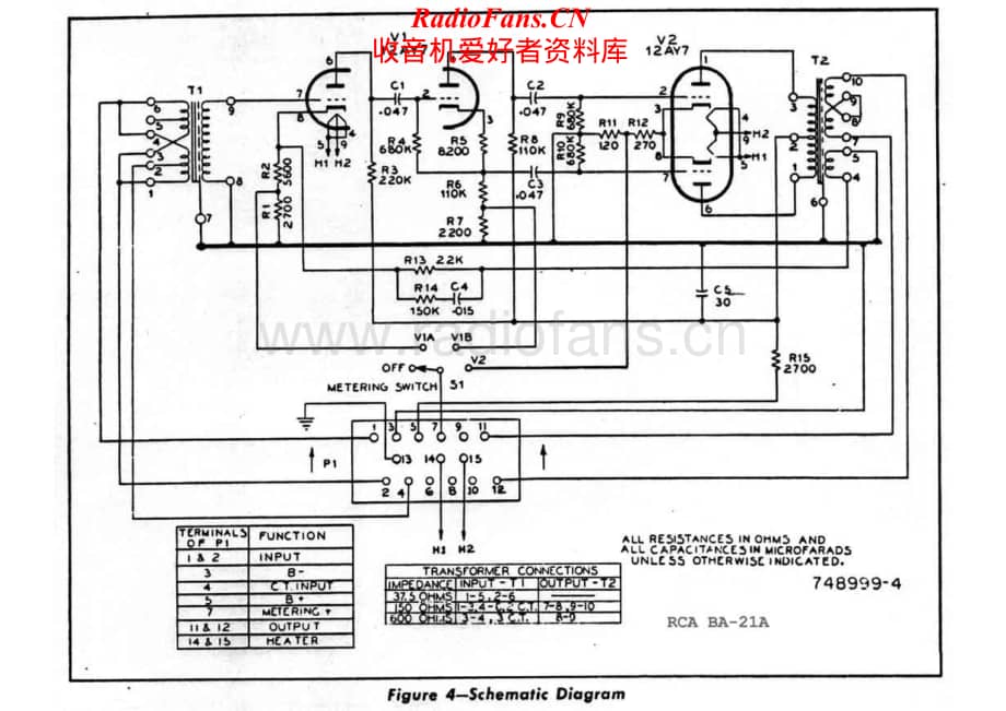 RCA-BA21A-pre-sch维修电路原理图.pdf_第1页