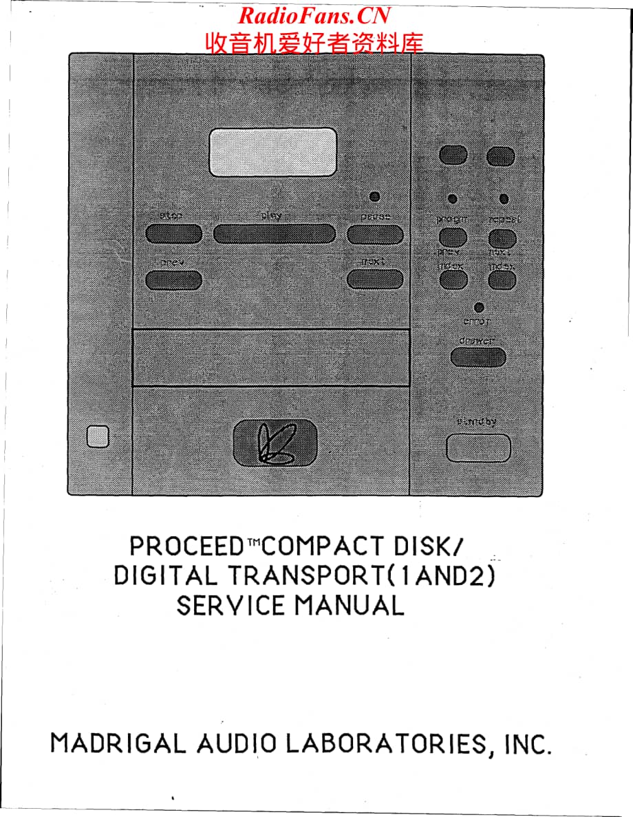 Proceed-PCD1-cd-sm维修电路原理图.pdf_第1页