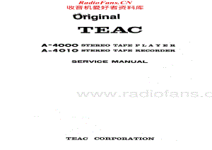 Teac-A4000-tape-sm维修电路原理图.pdf