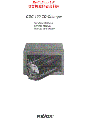 Revox-CDC100-changer-sm维修电路原理图.pdf