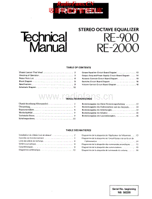 Rotel-RE2000-eq-sm维修电路原理图.pdf