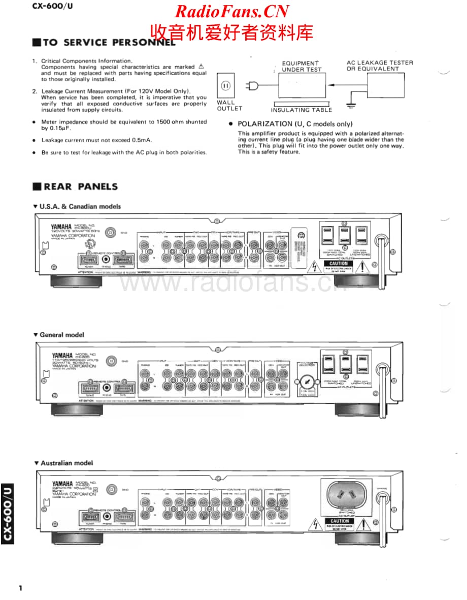 Yamaha-CX600U-pre-sm维修电路原理图.pdf_第2页