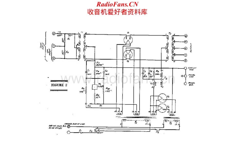 WesternElectric-87A-pwr-sch维修电路原理图.pdf_第1页