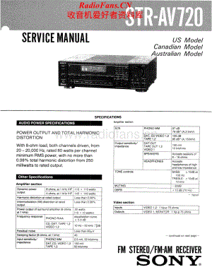 Sony-STRAV720-rec-sm维修电路原理图.pdf