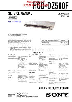Sony-DZ500F-sacd-sm维修电路原理图.pdf