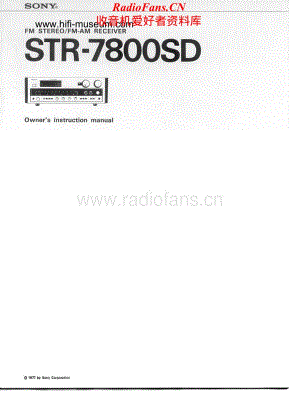 Sony-STR7800SD-rec-sm维修电路原理图.pdf