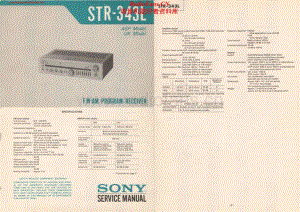 Sony-STR343L-rec-sm维修电路原理图.pdf