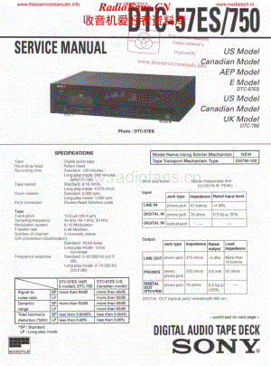 Sony-DTC750-tape-sm维修电路原理图.pdf
