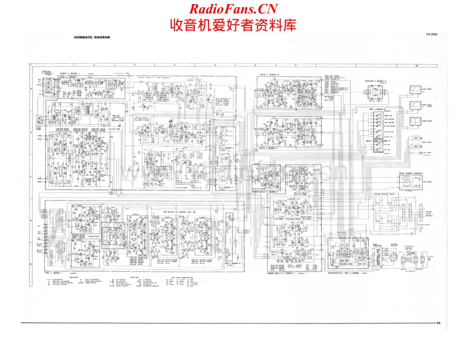 Yamaha-CR2020-rec-sch维修电路原理图.pdf_第1页
