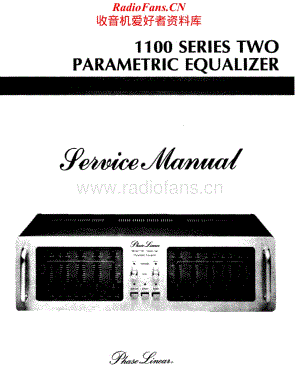 PhaseLinear-1100SII-eq-sm维修电路原理图.pdf